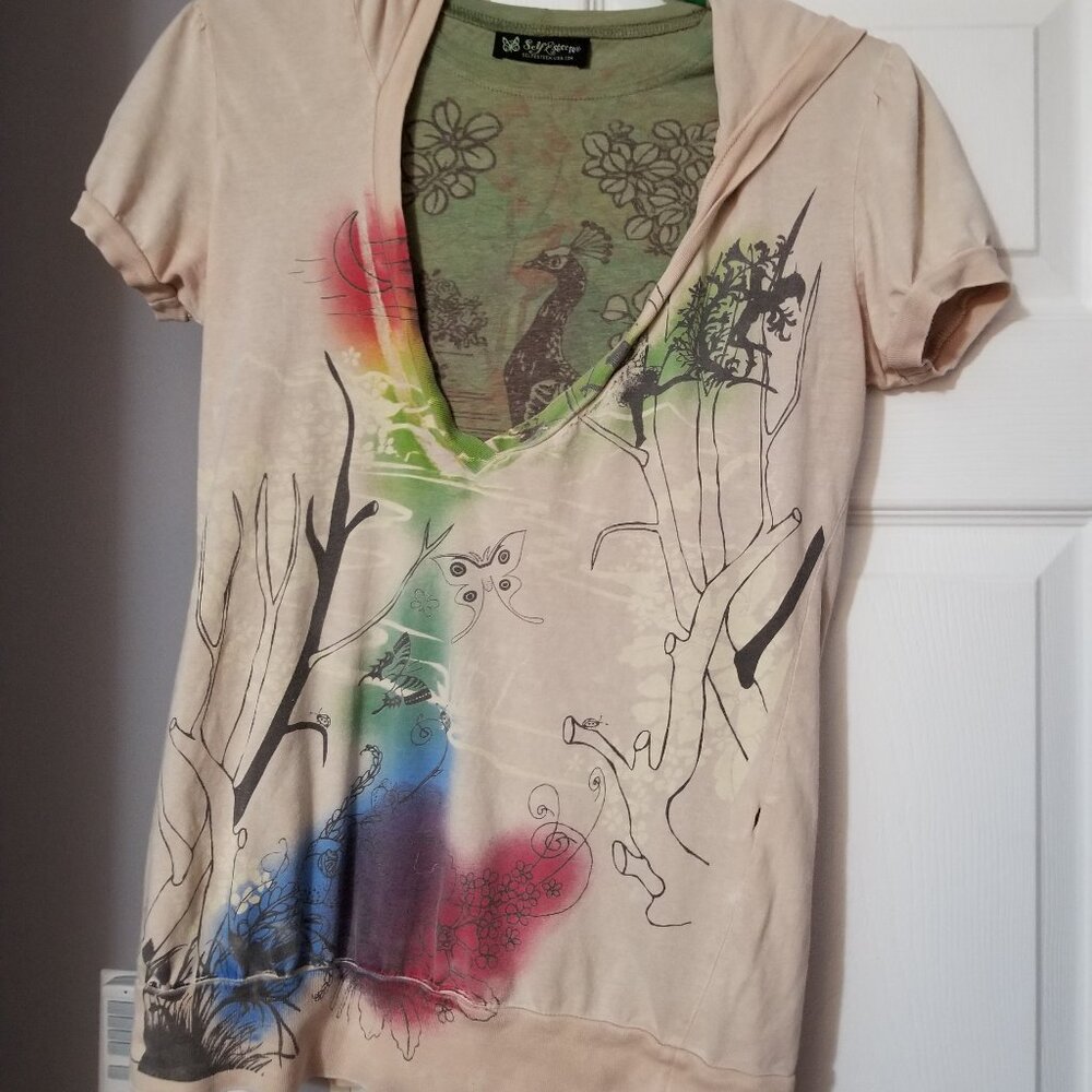 Outfits for a Rainy Day 1 & 2 (Shirts Sold Together)